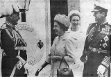 Her Majesty Queen Elizabeth II being greeted by the Governor General, Sir Arthur Porritt